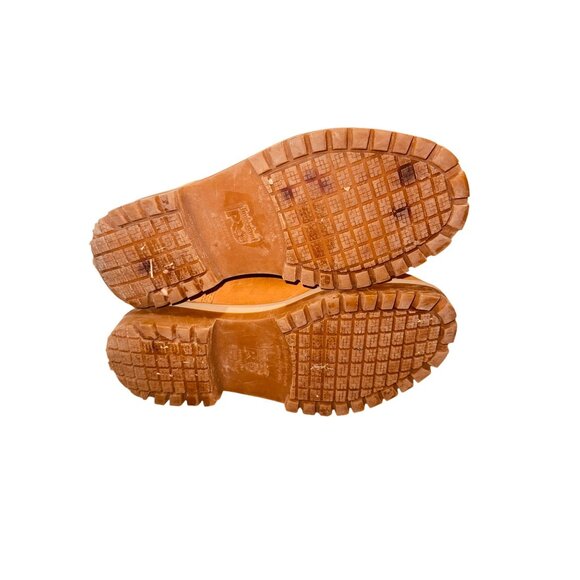 Timberland Pro Soft Toe Waterproof Work Boots Wheat Nubuck Leather Men 7 Utility - Picture 8 of 13